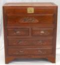 CHINESE CAMPHOR WOOD CHEST C 1900 H 41 W 36 D 17