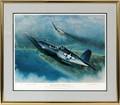 WILLIAM PHILLIPS AVIATION COLOR LITHOGRAPH PILOT