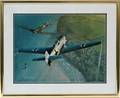 WILLIAM PHILLIPS AVIATION COLOR LITHOGRAPH