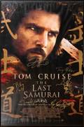 THE LAST SAMURAI AUTOGRAPH SIGNED MOVIE POSTER