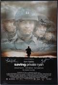 SAVING PRIVATE RYAN AUTOGRAPH SIGNED MOVIE POSTER