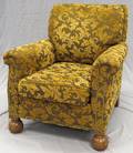 UPHOLSTERED DESIGNER ARMCHAIR