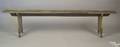 Pennsylvania painted pine bench 19th c