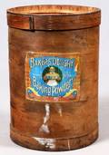 BAKERS DELIGHT BAKING POWDER WOOD BARREL