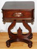 MAHOGANY SIDE TABLES TWO