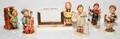 HUMMEL BISQUE FIGURES SIX