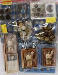 WWI EUROPEAN BUTTONS US  FOREIGN COINS 1811