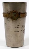 WILHELM IIFRANZ JOSEPH WWI PEWTER WAR CUP