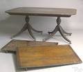 Federal style mahogany dining table