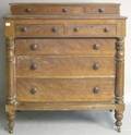 Empire cherry chest of drawers