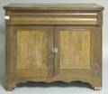 Victorian walnut commode