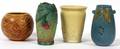 WELLER POTTERY VASES FOUR