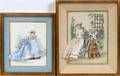 FRENCH FASHION LITHOGRAPHS TWO