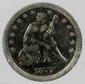 US SEATED LIBERTY 25C 1877