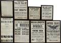 REPRODUCTION CIVIL WAR ENLISTMENT POSTERS NEWSPAPER