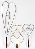 VINTAGE BENT WIRE RUG BEATERS C1900