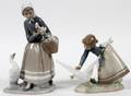 LLADRO PORCELAIN FIGURES TWO