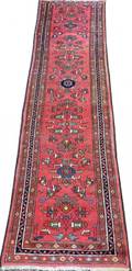 HAMADAN HAND WOVEN RUNNER C 1920