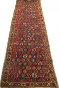 NORTHWEST PERSIAN HAND WOVEN WOOL RUNNER C 1900