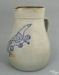Stoneware pitcher 19th c