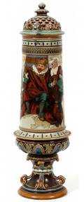 METTLACH POKAL BY HEINRICH SCHLITT VILLEROY  BOCH