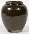 CHINESE GLAZED STONEWARE VESSEL ANTIQUE