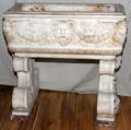 ITALIAN CARVED CARRARA MARBLE PLANTER C 1930
