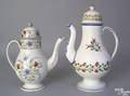 Creamware coffee pot