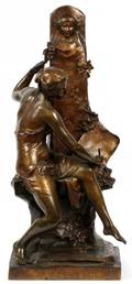 EMILE LOUIS PICAULT BRONZE SCULPTURE
