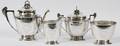 SHREVEBROWN  CO STERLING TEA SET C 1860 4PCS