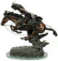 AFTER REMINGTON BRONZE SCULPTURE