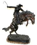 AFTER REMINGTON BRONZE SCULPTURE