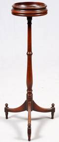 ENGLISH REGENCY MAHOGANY PEDESTAL 19TH C