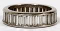 DIAMOND  PLATINUM ETERNITY RING