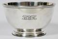 TUTTLE SILVERSMITHS STERLING FOOTED BOWL C 1937