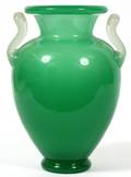 STEUBEN JADE  ALABASTER GLASS VASE