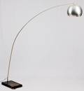 MID CENTURY MODERN CHROME ARC FLOOR LAMP C 1960