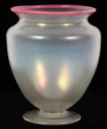 STEUBEN VERRE DE SOIE GLASS VASE C 1915