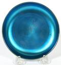 STEUBEN BLUE AURENE  CALCITE DISH C 1925