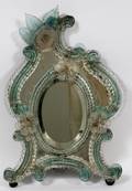 VENETIAN GLASS EASEL BACK MIRROR