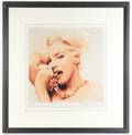Bert Stern Marilyn Monroe Photo Print Signed