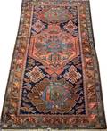 HAMADAN PERSIAN HAND WOVEN RUG C 1910