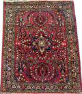 SAROUK PERSIAN HAND WOVEN MAT C 1920