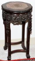 CHINESE TEAKWOOD STAND C 1900