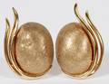 14KT YELLOW GOLD EARCLIPS PAIR