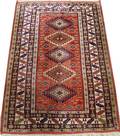 HAND WOVEN CAUCASIAN RUG 4 X 58
