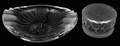 LALIQUE FROSTED GLASS CANARDS BOX  DISH