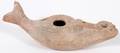 ROMAN TERRACOTTA SEA MONSTER OIL LAMP