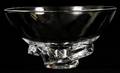 STEUBEN GLASS FOOTED BOWL