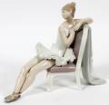 LLADRO PORCELAIN FIGURE OF BALLERINA